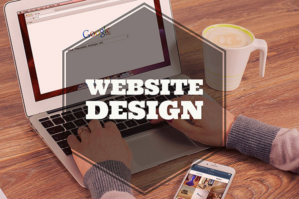 Website design graphic
